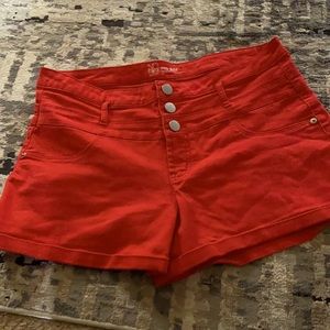 NOBO Mid Rise Red shorts